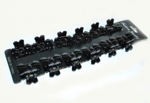№1737 Заколка краб бант 3см 12шт 