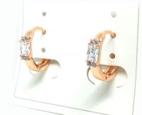 №30082 Сережки XuPing золото 1.1см