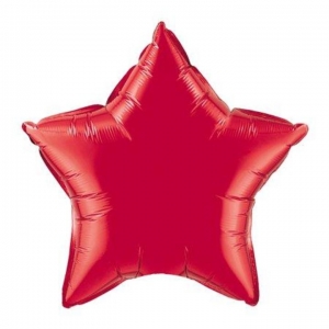 №30112 fed_Зірка міні 9дюйм.24см червона