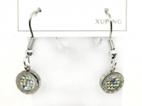 №30234 Сережки XuPing срібло 2.6см