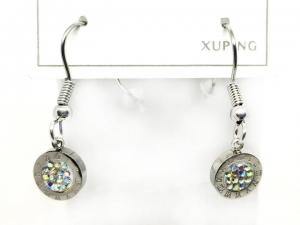 №30234 Сережки XuPing срібло 2.6см
