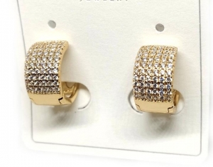 №30262 Сережки XuPing золото 1.2см