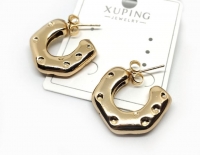 №30339 Сережки XuPing золото 2.3см