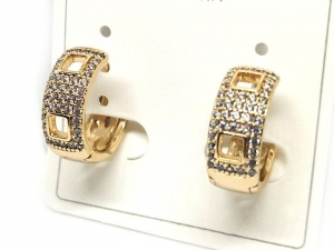 №30443 Сережки XuPing золото 1.6см