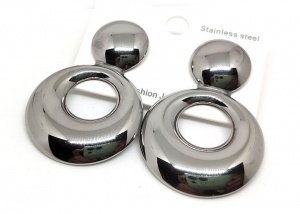 №30624 Сережки золото ST 4см