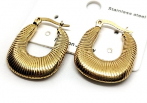 №30683 Сережки золото ST 2.5см