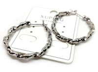 №30727 Сережки XuPing срібло 2.7см