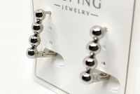 №30736 Сережки XuPing срібло 1.5см