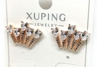 №30790 Сережки XuPing золото 1.7см