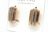 №30929 Сережки XuPing золото 1.5см
