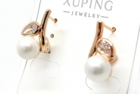 №30931 Сережки XuPing золото 1.6см