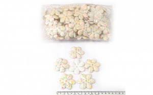 №3642 Патч ромашка молочна 10шт 4.5см