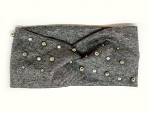 №3761 Ангора корол.бусинки серая 22х11см