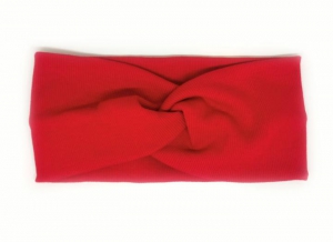 №3926 Повязка малютка рубчик трик.красн.19х9.5см