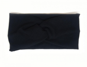 №3934 Повязка рубчик трик.черн.19х9.5см