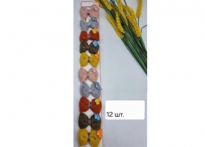 №4700 Заколка бантик 12шт