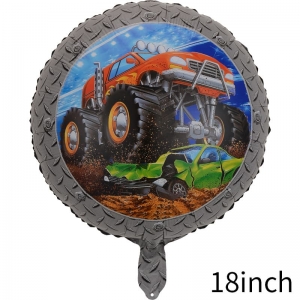 №30121 fed_New Шар круг Monster truck 45см